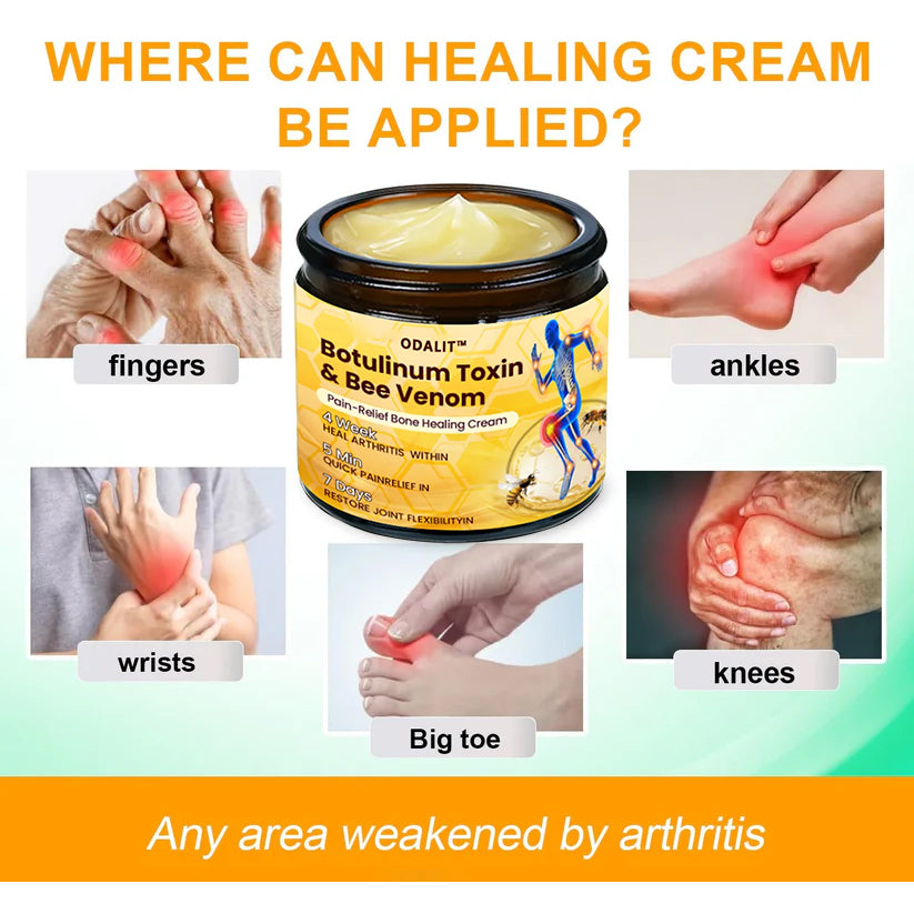 ODALIT™ Botulinum Toxin & Bee Venom Pain-Relief Bone Healing Cream