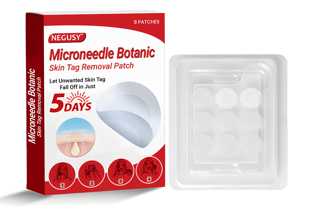 🔥Limited Time Discount🌿 Negusy™ MicroNeedle Skin Tag Remover Patch – Plant-Based & Painless