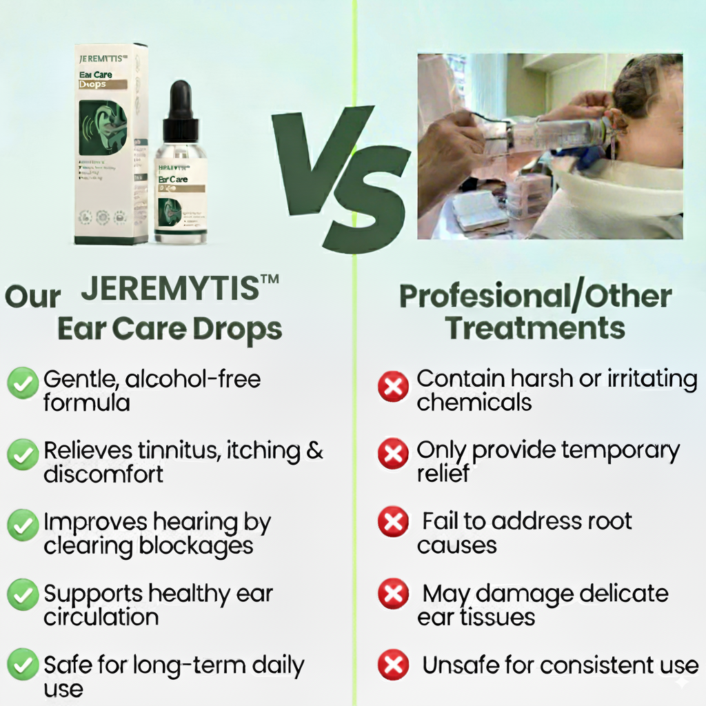 🔥 JEREMYTIS™ Hearback Ear Care Drops | FDA-Approved Ear Relief Solution 🌟 Official Store