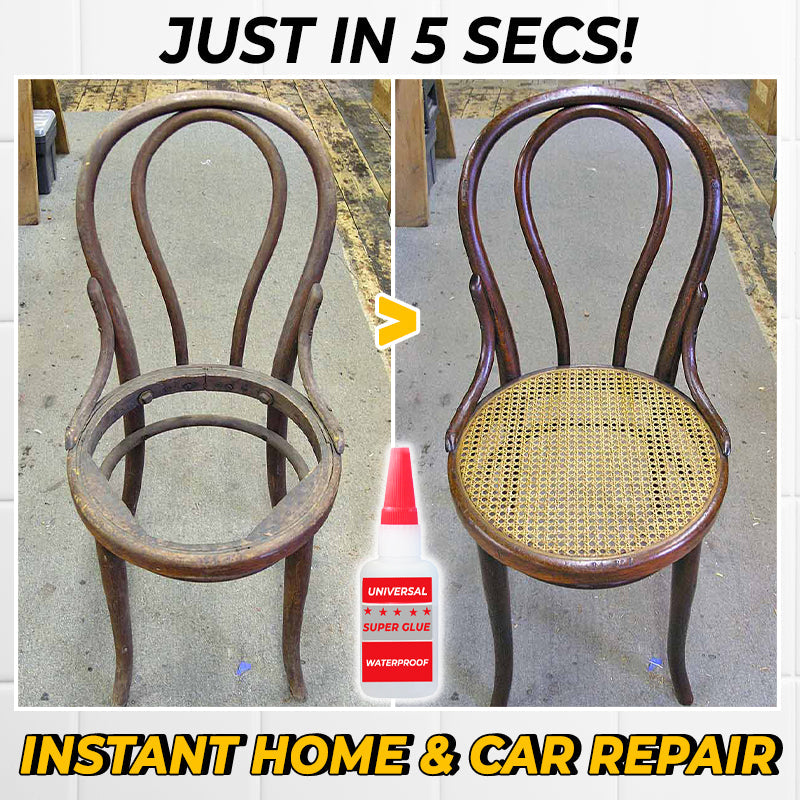 All-Purpose Waterproof Super Glue – Fix Almost Anything in Seconds ⚡