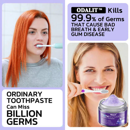 ODALIT™ Teeth Restoration Mineral Powder🦷(ADA recommended) (🎁Flash Sale - Don’t Miss Out)