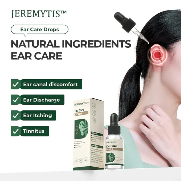 🔥 JEREMYTIS™ Hearback Ear Care Drops | FDA-Approved Ear Relief Solution 🌟 Official Store