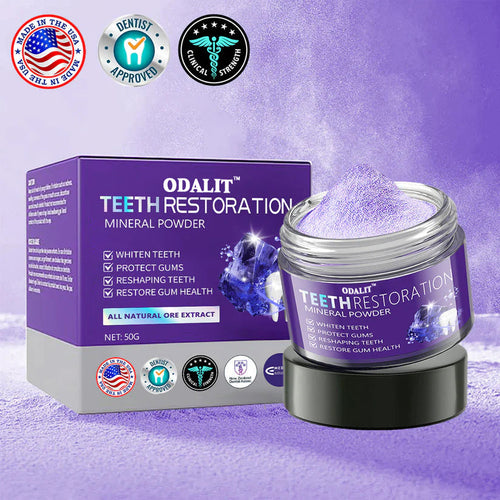 ODALIT™ Teeth Restoration Mineral Powder🦷(ADA recommended) (🎁Flash Sale - Don’t Miss Out)