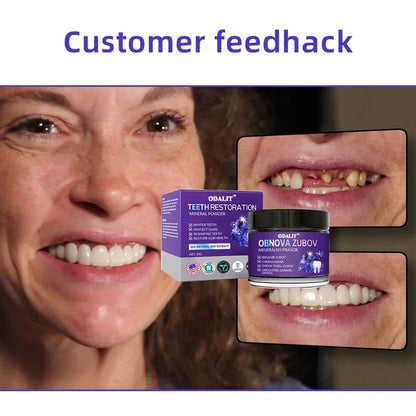 ODALIT™ Teeth Restoration Mineral Powder🦷(ADA recommended) (🎁Flash Sale - Don’t Miss Out)