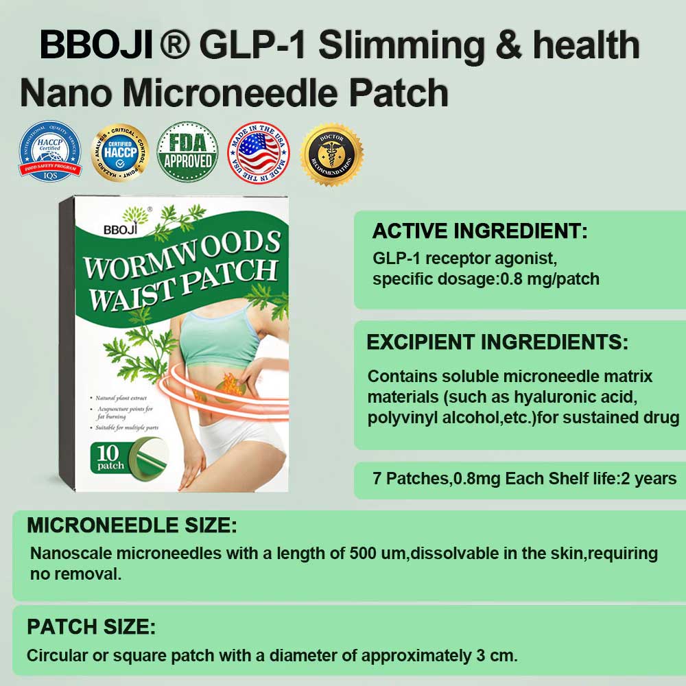 【Last Minute! 80% OFF】Seurico™ 𝗚𝗟𝗣 - 1 Microneedle Slimming Belt – Pure Natural Herbal Extract 🌿✨