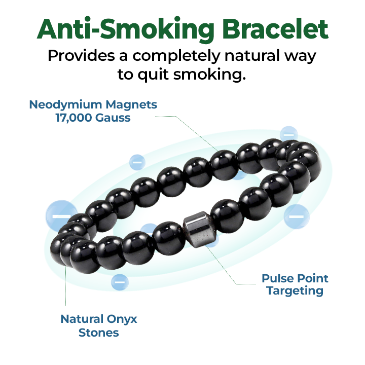 ✔️ODEIUN™ AntiSmoke Magnetic Bracelet