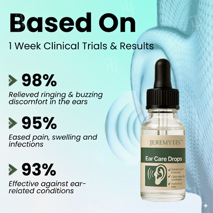 🔥 JEREMYTIS™ Hearback Ear Care Drops | FDA-Approved Ear Relief Solution 🌟 Official Store