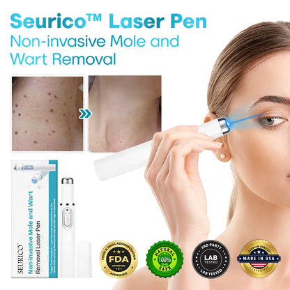 Seurico™ Laser Pen – Non-Invasive Mole and Wart Removal 1–3 days Dermatologist‑Recommended