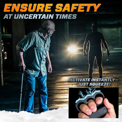 🧡⚡ INSTASTRIKE 28,000,000 Supratrack Knuckle Stun Grip - Extreme Power & Precision Strike