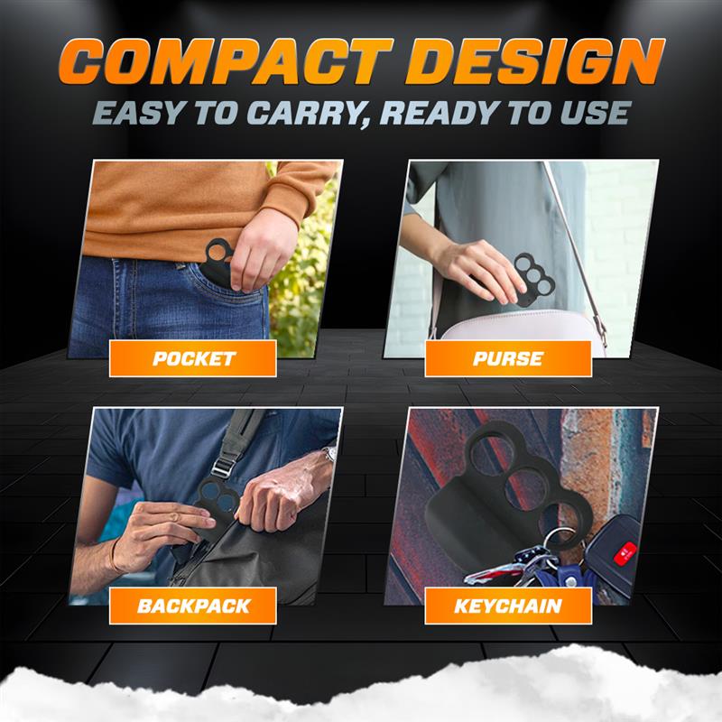 🧡⚡ INSTASTRIKE 28,000,000 Supratrack Knuckle Stun Grip - Extreme Power & Precision Strike