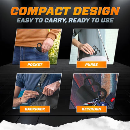 🧡⚡ INSTASTRIKE 28,000,000 Supratrack Knuckle Stun Grip - Extreme Power & Precision Strike