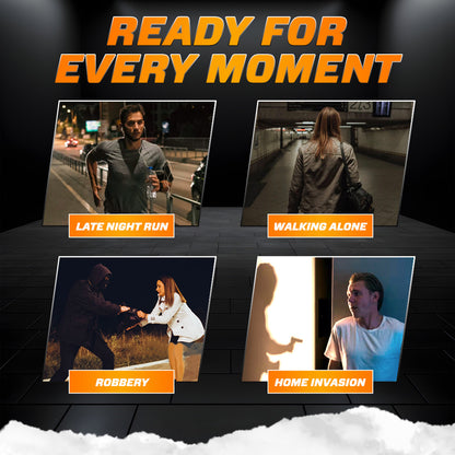 🧡⚡ INSTASTRIKE 28,000,000 Supratrack Knuckle Stun Grip - Extreme Power & Precision Strike