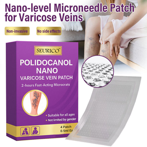 Seurico™ Polidocanol Nano Varicose Vein Patch Recommended by the Society for Vascular Surgery