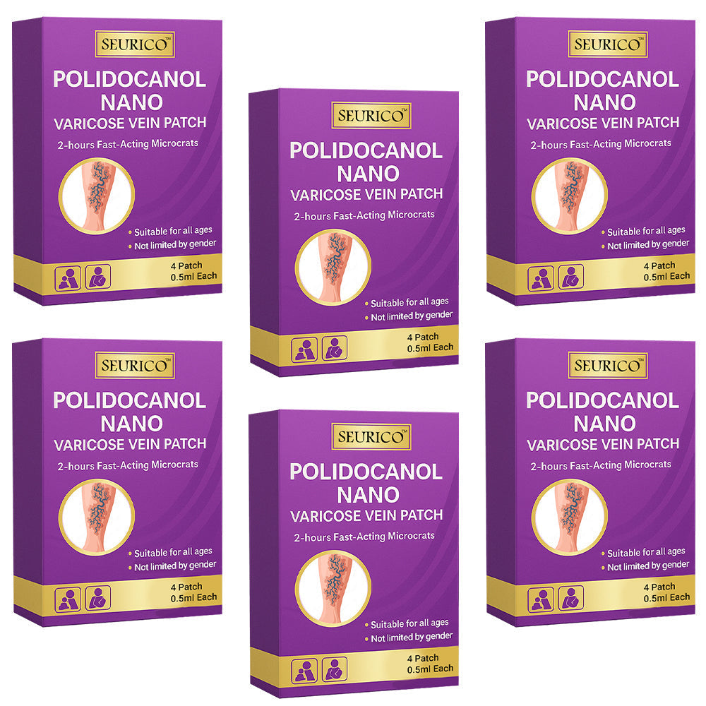 Seurico™ Polidocanol Nano Varicose Vein Patch Recommended by the Society for Vascular Surgery