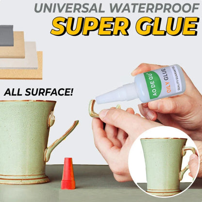 All-Purpose Waterproof Super Glue – Fix Almost Anything in Seconds ⚡