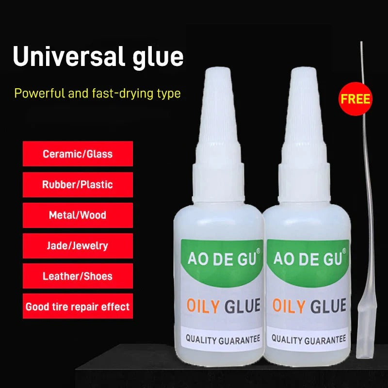 All-Purpose Waterproof Super Glue – Fix Almost Anything in Seconds ⚡